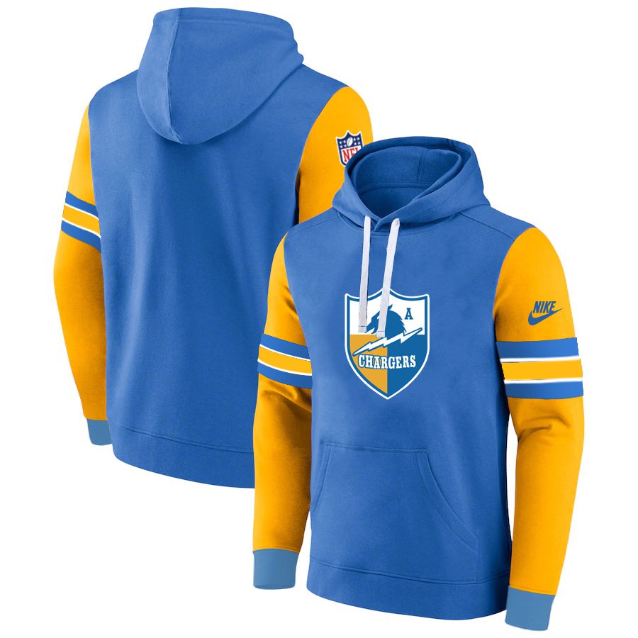 Men 2023 NFL Los Angeles Chargers blue Sweatshirt style 1031->new orleans saints->NFL Jersey